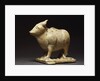 Bull figure. Ar-Raqqah, Syria, 12th-13th century by Anonymous