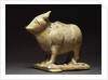 Bull figure. Ar-Raqqah, Syria, 12th-13th century by Anonymous