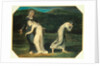 Naomi entreating Ruth and Orpah to return to the Land of Moab by William Blake
