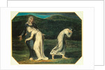 Naomi entreating Ruth and Orpah to return to the Land of Moab by William Blake