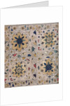 Napkin with flower motif. Punjab, India, 19th century by Unknown