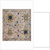 Napkin with flower motif. Punjab, India, 19th century by Unknown