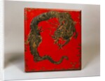 Dragon design on writing box by Ichidayu Masatomo Shimizu