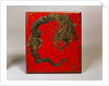 Dragon design on writing box by Ichidayu Masatomo Shimizu