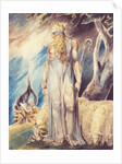Moses and the burning bush by William Blake