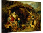 The Illicit Highland Whisky Still by Edwin Henry Landseer