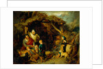 The Illicit Highland Whisky Still by Edwin Henry Landseer