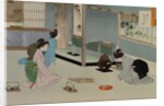 Tea Ceremony by Mizuno Toshikata