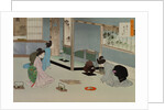 Tea Ceremony by Mizuno Toshikata