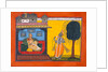The Tearful Radha. Basohli, Punjab Hills, India, late 17th century by Unknown
