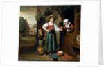 The Milkwoman by Nicolaes Maes