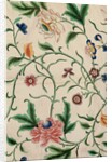 Panel with flowers, blossoms and foliage by Anonymous
