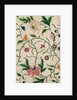 Panel with flowers, blossoms and foliage by Anonymous