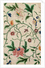 Panel with flowers, blossoms and foliage by Anonymous