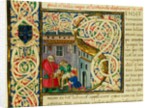 Initial S, from Pliny's Natural History. Italy, mid-15th century by Pliny the Elder