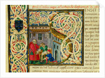 Initial S, from Pliny's Natural History. Italy, mid-15th century by Pliny the Elder