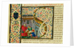 Initial S, from Pliny's Natural History. Italy, mid-15th century by Pliny the Elder
