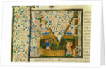Initial M, from Pliny's Natural History. Italy, mid-15th century by Pliny the Elder