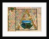 Initial A, from Pliny's Natural History. Italy, mid-15th century by Pliny the Elder