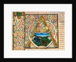 Initial A, from Pliny's Natural History. Italy, mid-15th century by Pliny the Elder