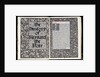 Title pages from The History of Reynard The Foxe by William Morris