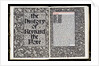 Title pages from The History of Reynard The Foxe by William Morris
