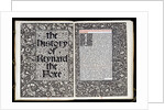 Title pages from The History of Reynard The Foxe by William Morris