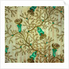 Thorn Damask wallpaper, detail by Unknown