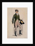 Men's Fashionable Morning Walking dress. Paris, France, 1806 by Anonymous