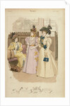 Latest Paris Fashions, Travelling, from The Queen. Paris, France, 1895 by Anonymous