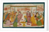 Radha celebrating the Holi festival. Kangra, Punjab Hills, India, late 18th century by Unknown