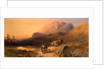 On The Clunie, Aberdeenshire by Thomas Miles Richardson The Younger