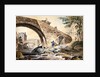 View of the Bridges at Hawick by Charles Catton