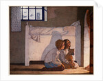 The Children by the Fireside recounting their Adventures by Frederick Cayley Robinson