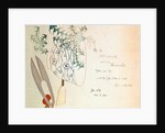 Objects symbolising the Seventh Day of the Year by Suimono Shinsai