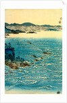 View of The Whirlpools at Naruto by Hiroshige