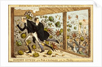 Glorious return of the Pride of Westminster and his flunkey. England, 1882 by Unknown