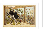 Glorious return of the Pride of Westminster and his flunkey. England, 1882 by Unknown