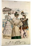 Latest Paris Fashions from The Queen. France, 1893 by Adolf Karl Sandoz