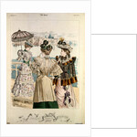 Latest Paris Fashions from The Queen. France, 1893 by Adolf Karl Sandoz