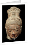Head of a deity by Unknown