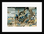 The Battle of Dan-No-Ura by Utagawa Kuniyoshi