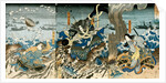 The Battle of Dan-No-Ura by Utagawa Kuniyoshi