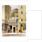 Cranbourne Street - Entrance to Burford's Panorama by T. H. Shepherd