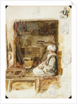 Old Merchant in the Souk by William Wyld