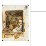Old Merchant in the Souk by William Wyld