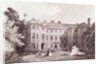 General view of Ham House. Surrey, England, 19th century by Anonymous