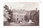 General view of Ham House. Surrey, England, 19th century by Anonymous