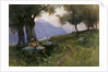 Hillside of Lake Garda by George Petrie
