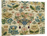 Embroidered box by Parnell Mackett